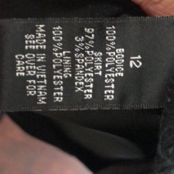 Women’s dress Alyx brand size 12 cream color polka dot and black dress - Picture 9 of 9